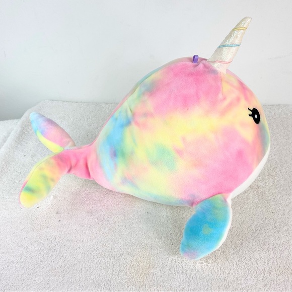 Squishmallow Natalie the Rainbow Narwal and piper the Penguin - Picture 9 of 10